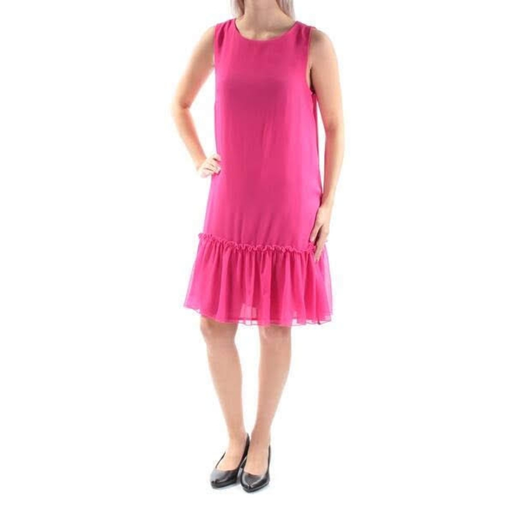 NWOT Tommy Hilfiger Sleeveless Ruffle Dress